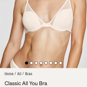 PEPPER Classic All You Bra size 32 A, color ecru